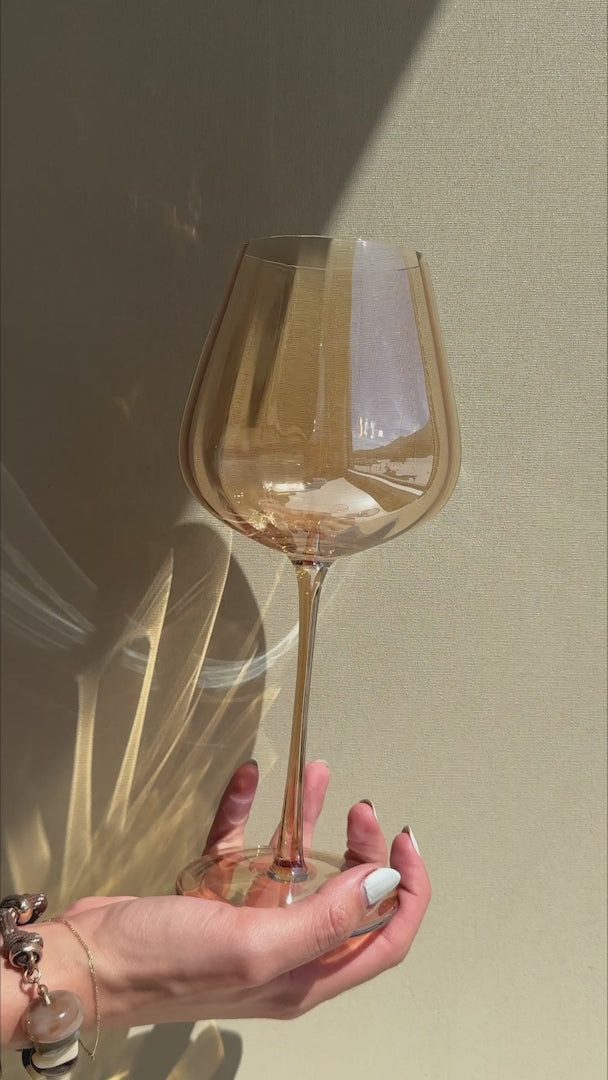 video detalles copa para vino maha