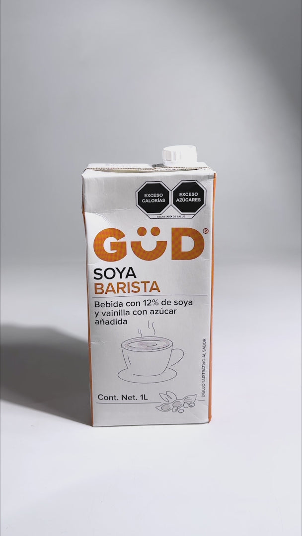 Bebida barista de soya sin azúcar añadida Gud 1 L