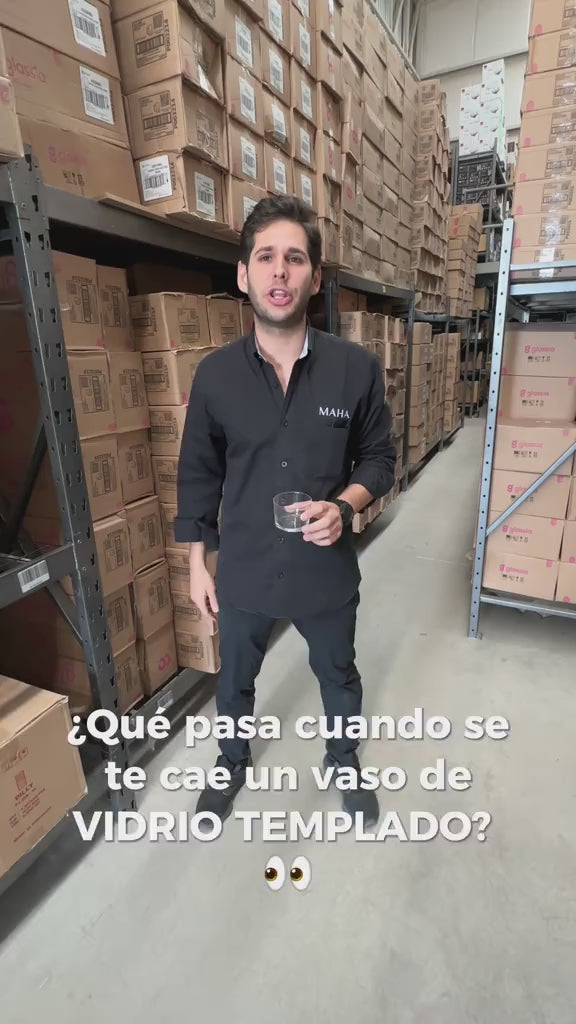 Cargar vídeo: Vasos de vidrio para vela