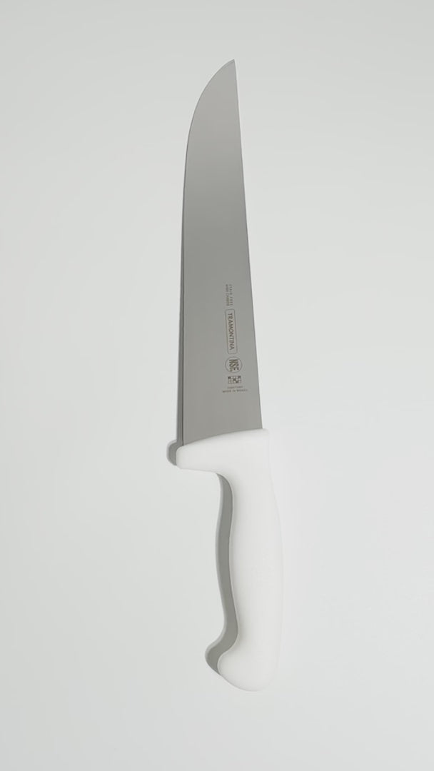 video detalles cuchillo de acero inoxidable maha
