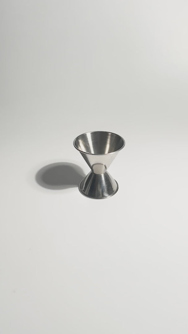 video detalles jigger acero inoxidable maha