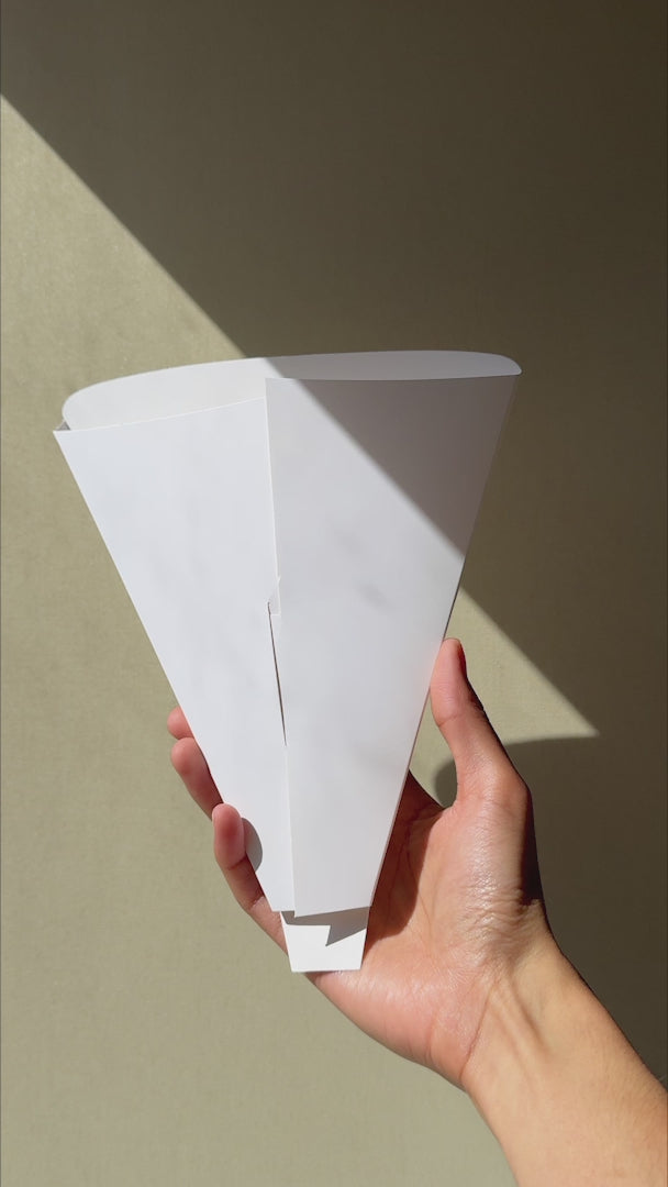 Cargar vídeo: video detalles cono para crepa desechable maha