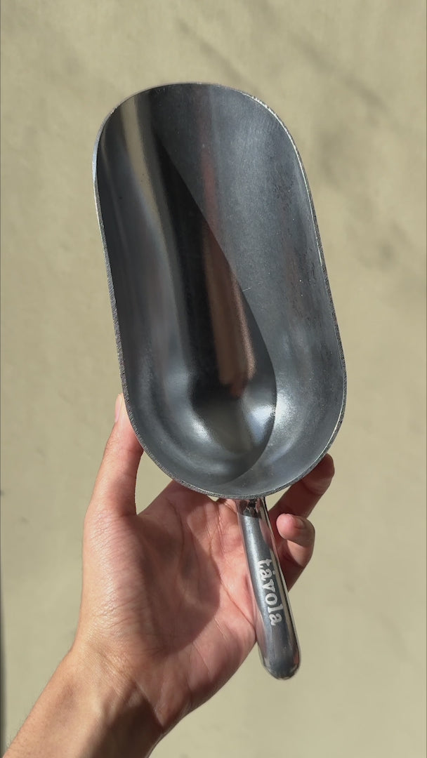 Cargar vídeo: video detalles pala de aluminio maha