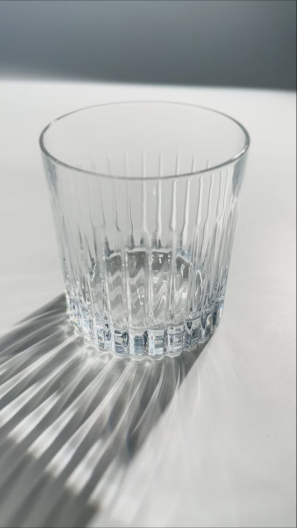video vaso cristal old fashion maha