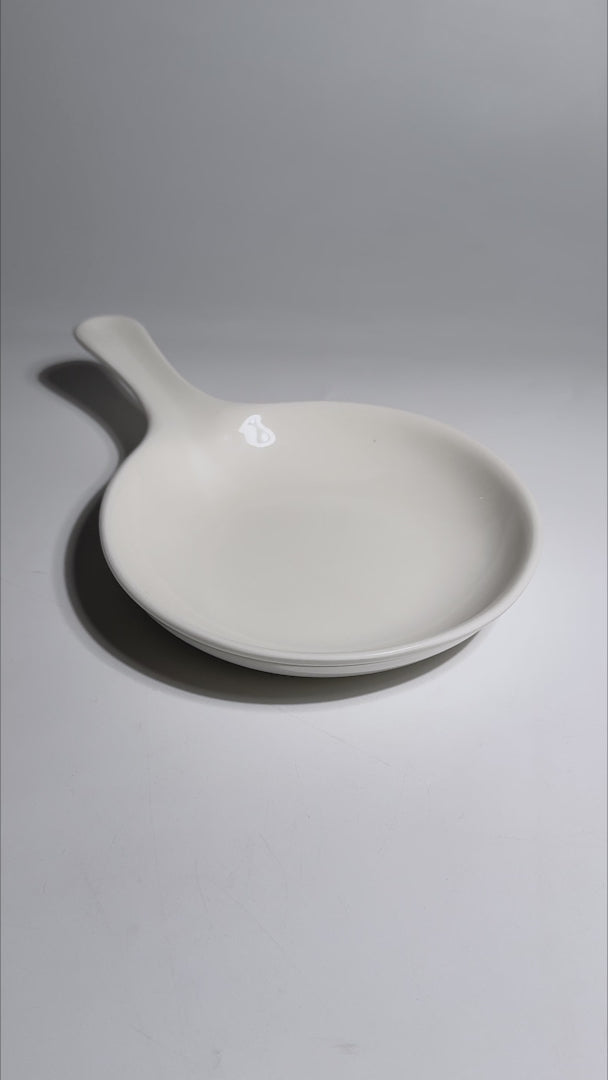 Cargar vídeo: Sartén de porcelana blanco Optiva 16 cm — video de producto