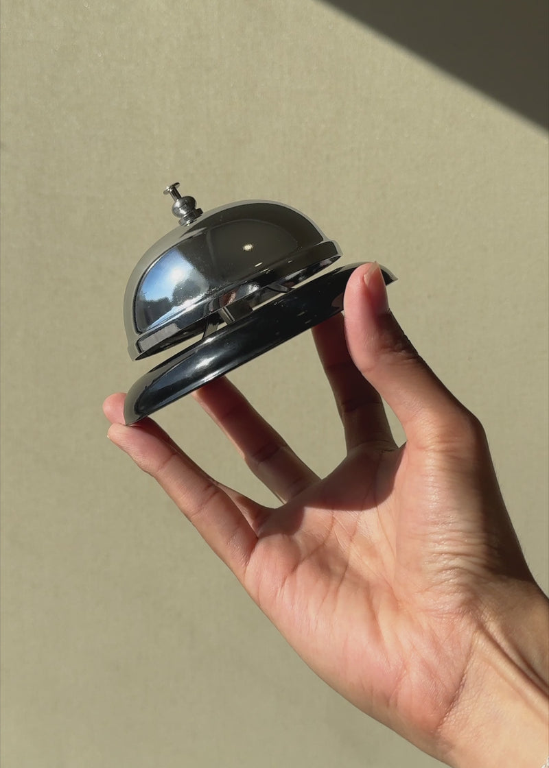 Campana para servicio grande de acero inoxidable plata Ø 10 cm