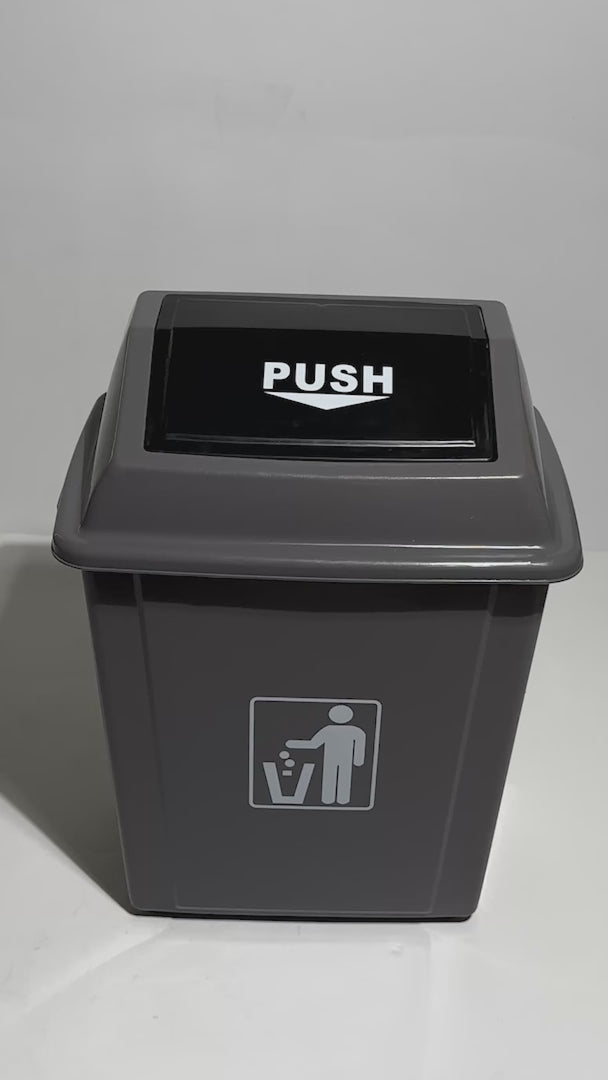 video detalles bote de basura maha
