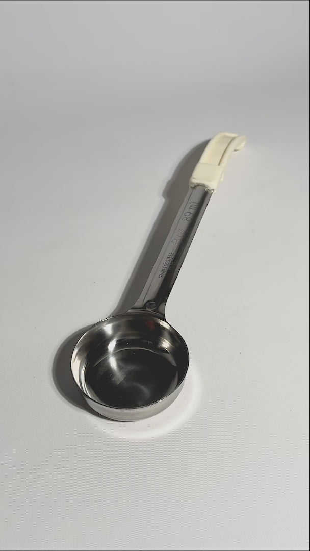 video detalles cucharas de acero inoxidable maha