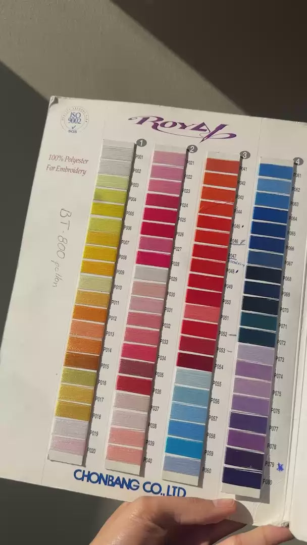 Servicio de bordado de servilletas de 6 A 7 cm — video de producto