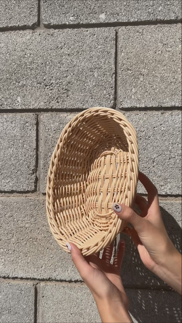 video detalles cesta para pan maha