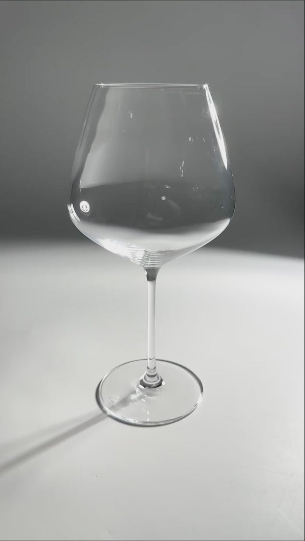 Copa vino tinto de cristal transparente Santorini 950 ml — video de producto
