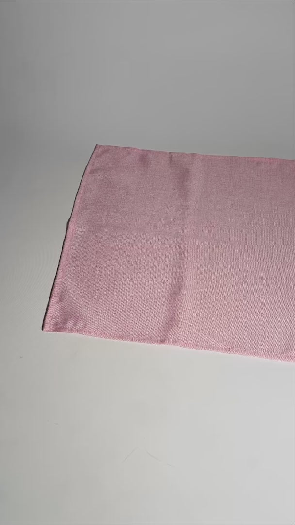 video detalles servilletas de tela maha