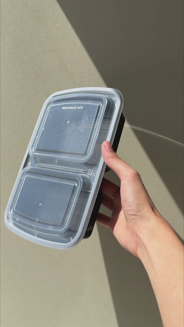 video detalles contenedor de comida maha