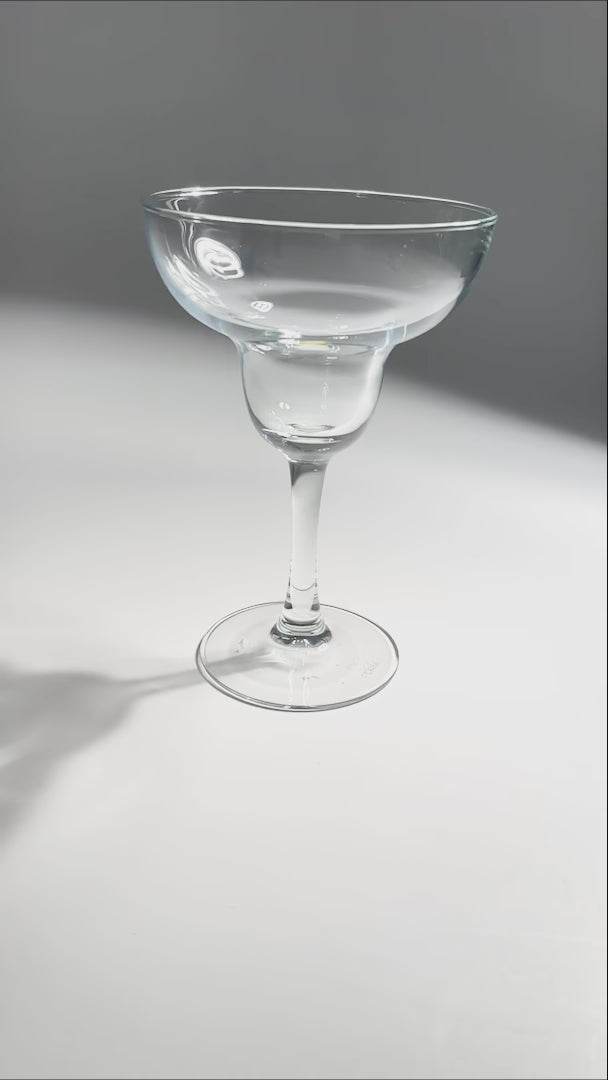 Copa de vidrio templado Margarita 270 ml — video de producto