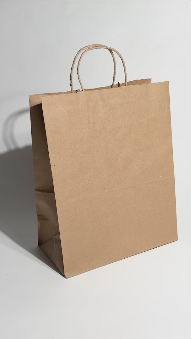Cargar vídeo: video detalles bolsa de papel kraft maha