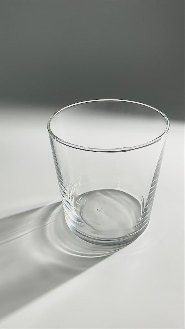 video detalles vaso vidrio templado yet maha