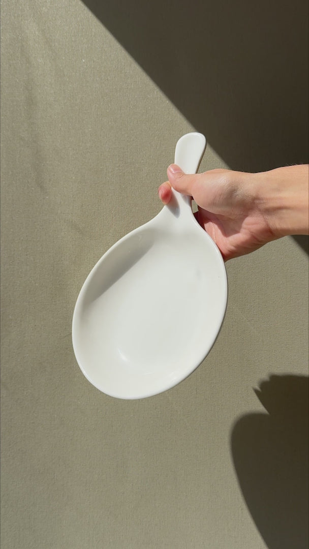 Sartén de porcelana blanco Optiva 16 cm — video de producto