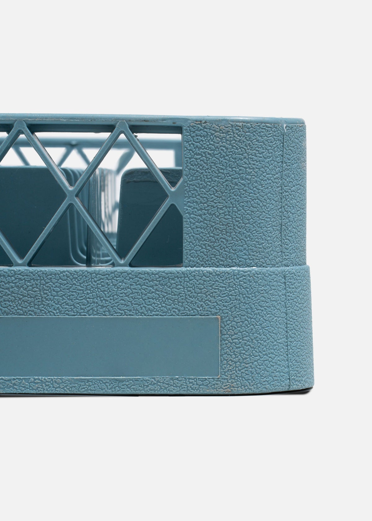 Transportadora de plástico reforzado gris para 49 vasos higball 49x49x10 cm — imagen de producto