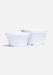 Ramekin de melamina blanco Bo — imagen de producto, vista 1
