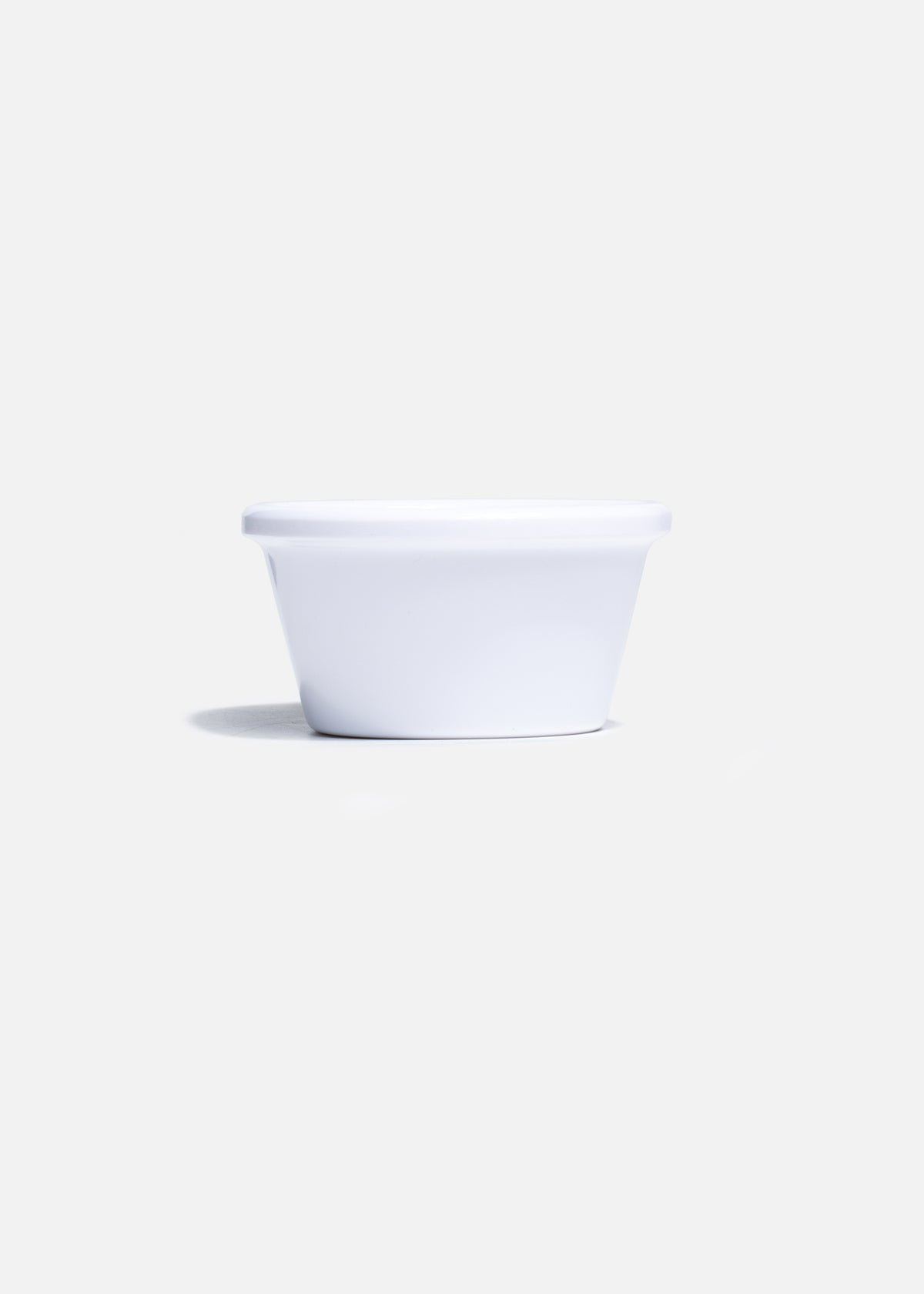 Ramekin de melamina blanco Bo — imagen de producto, vista 3