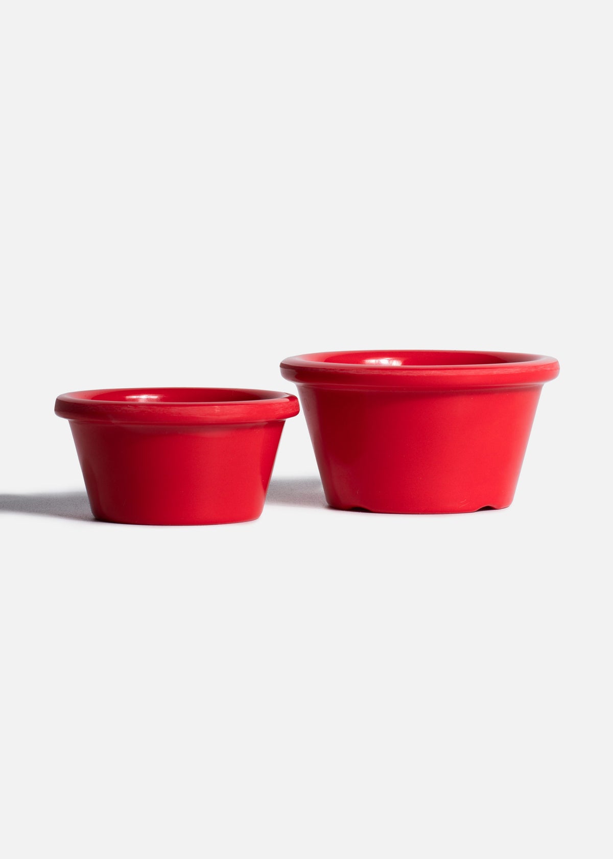 Ramekin de melamina rojo Diamante 2 y 4 oz — imagen de producto