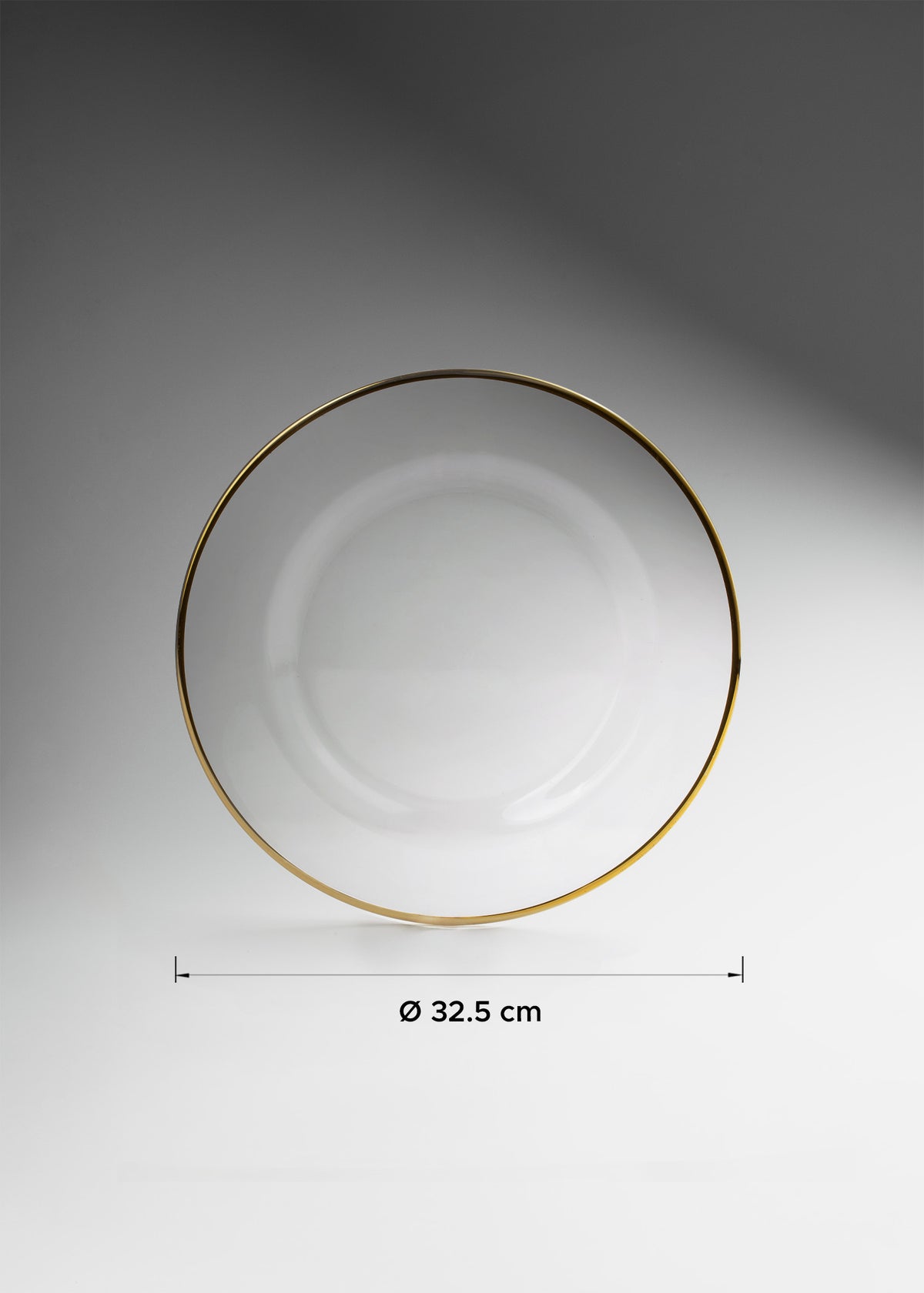 tamaño bajo plato dorado maha