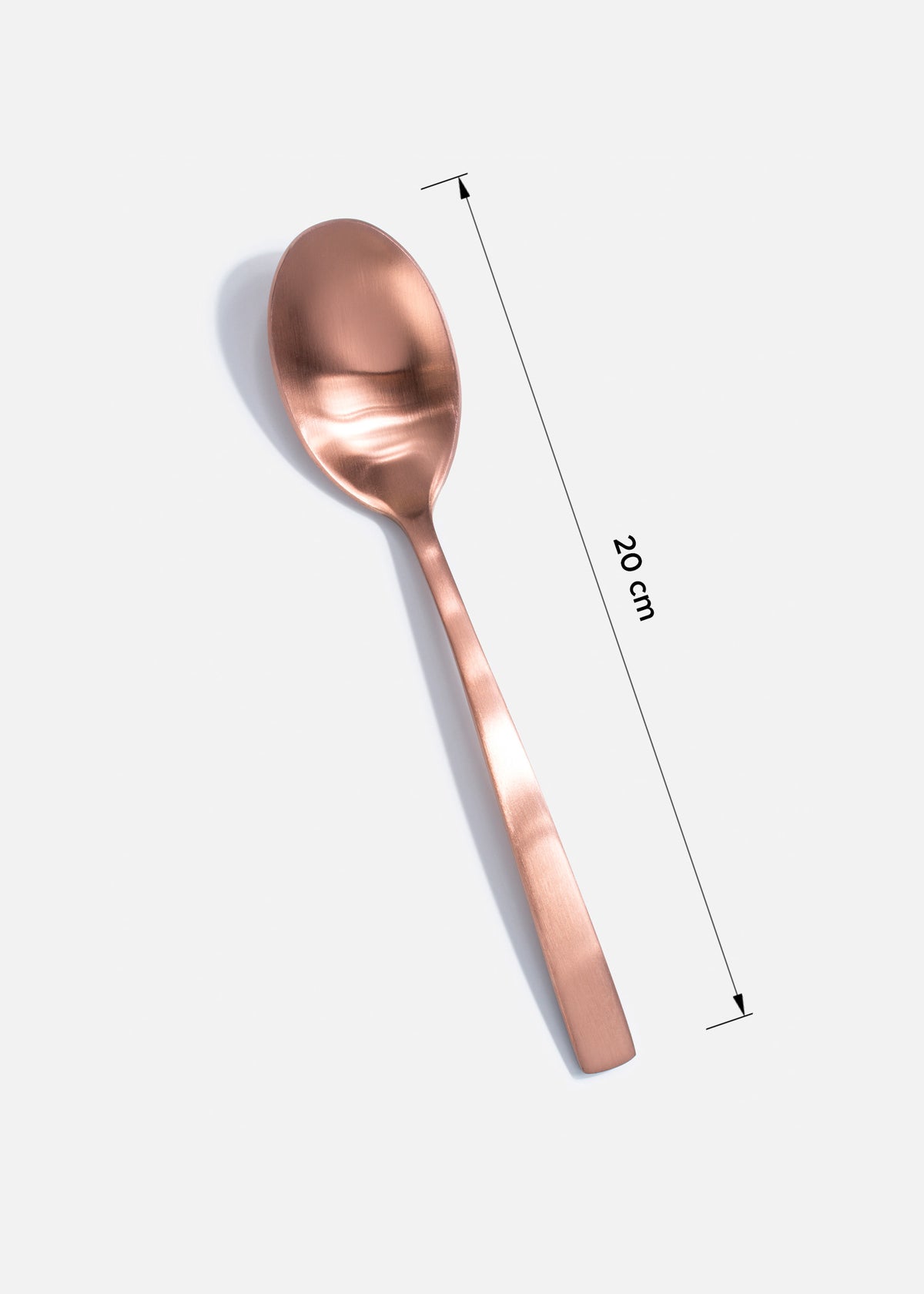 tamaño cubiertos oro rosa maha