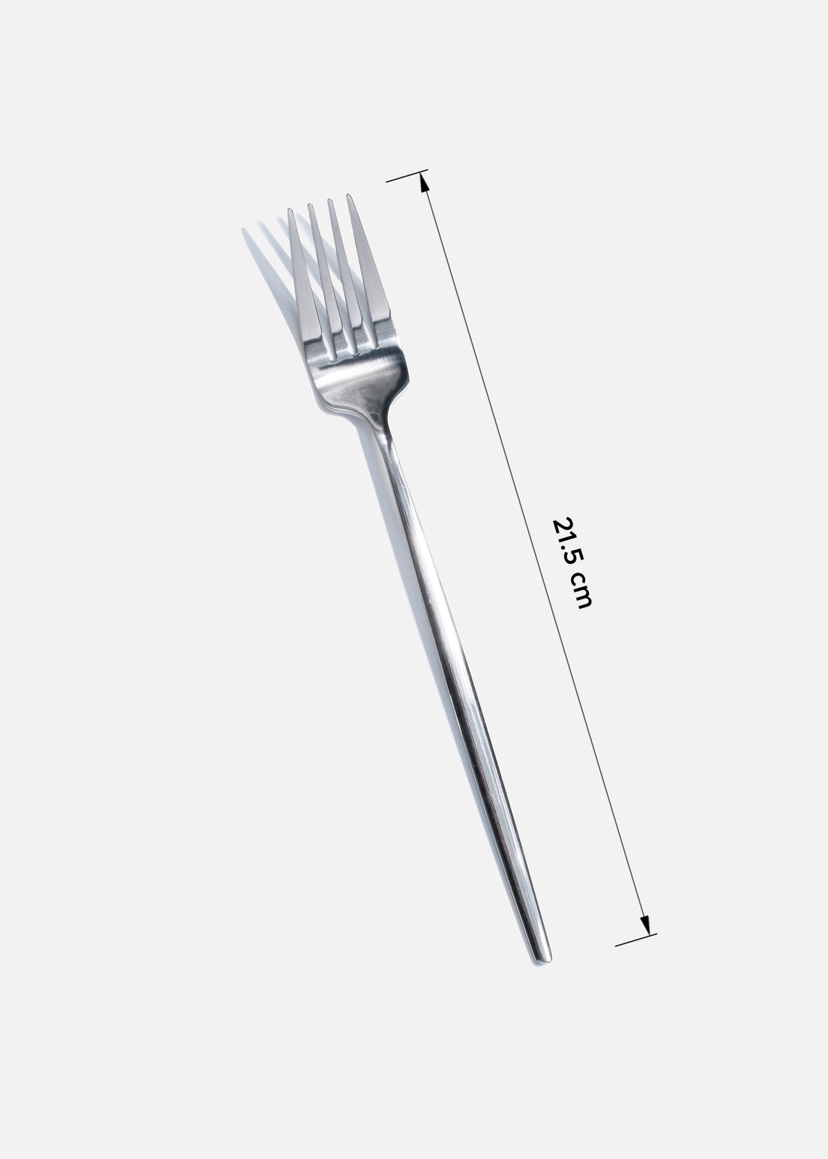 Tenedor de mesa de acero inoxidable 18/10 brillante Atenas 21.5 cm — imagen de producto