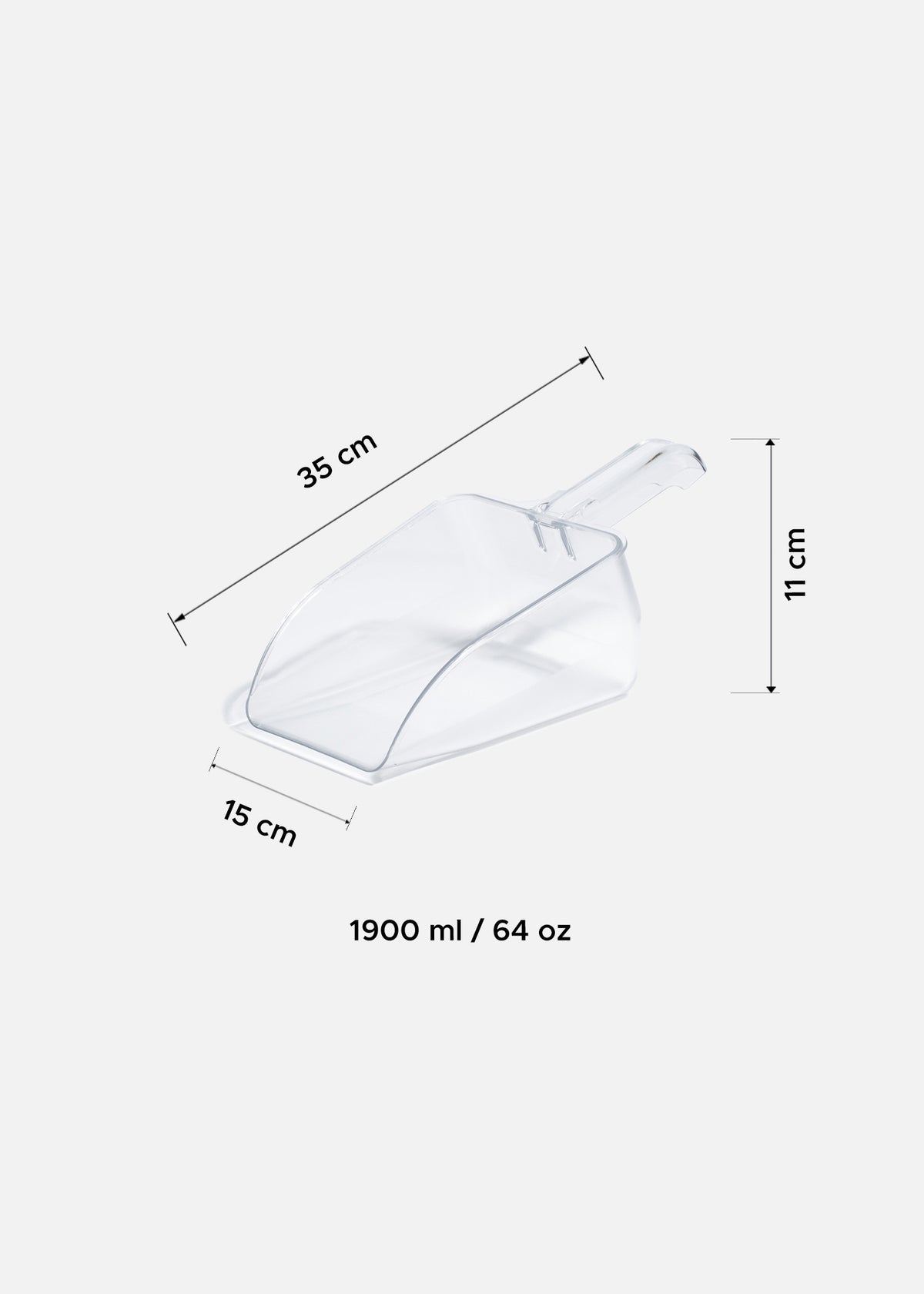 regla cucharon hielo maha