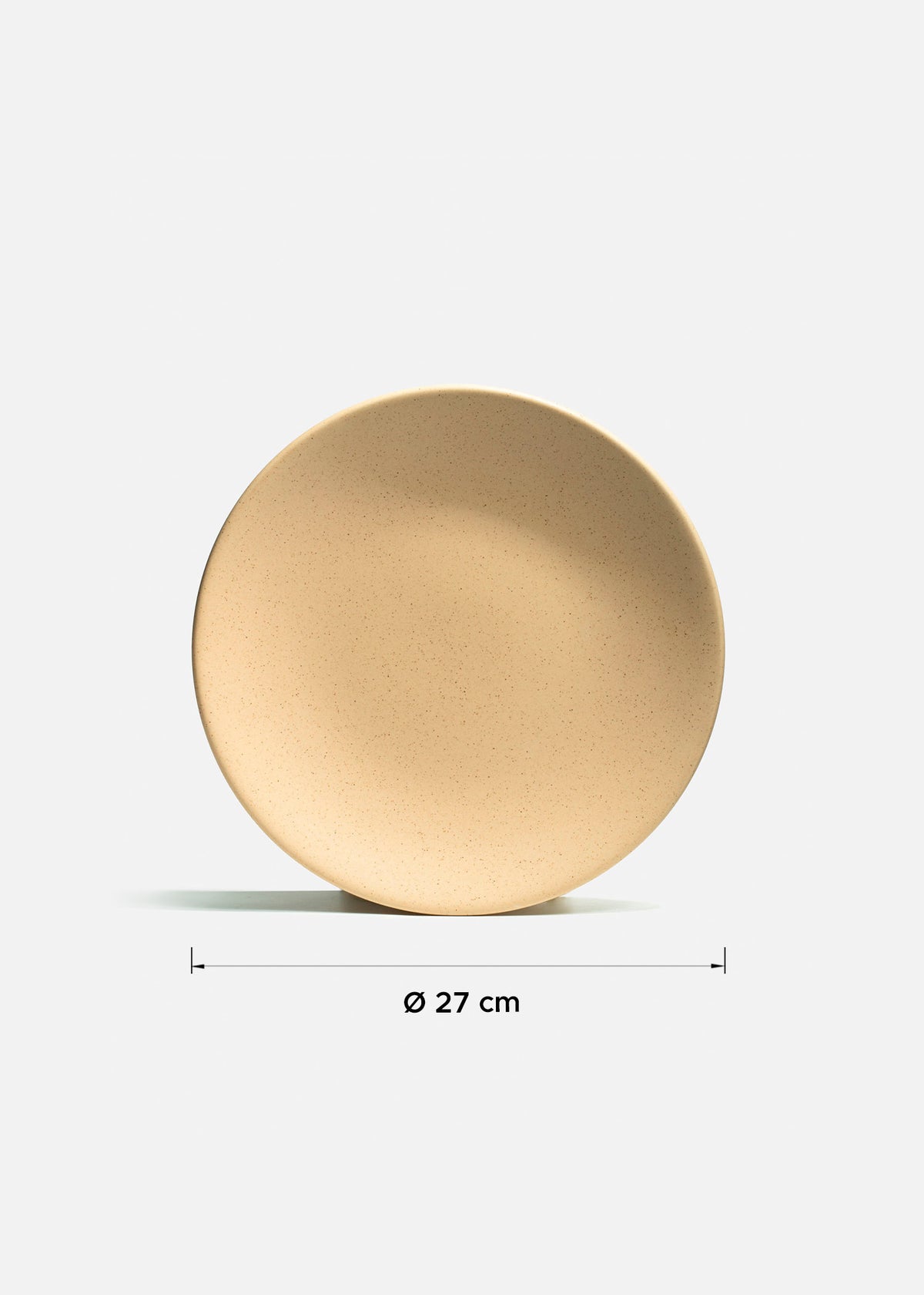 Platos de cerámica beige Oval — imagen de producto, vista 2