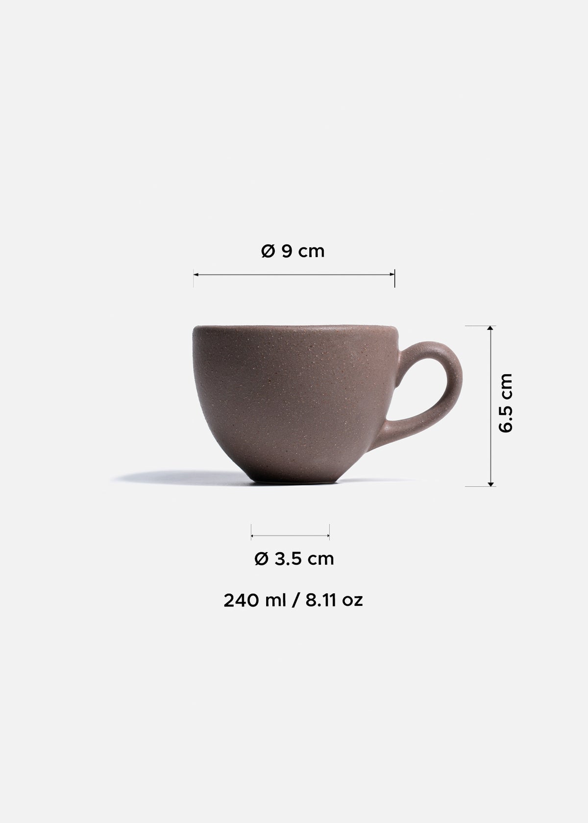 Tazas de porcelana café Organic — imagen de producto, vista 2