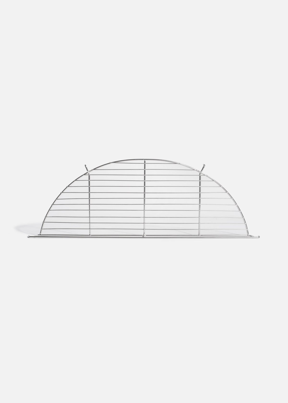 Rejilla de cocina de acero inoxidable plata para comal choricero 56x19x3.5 cm — imagen de producto