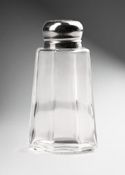 Salero de vidrio con tapa plana redonda Salt Cup 2 oz — imagen de producto