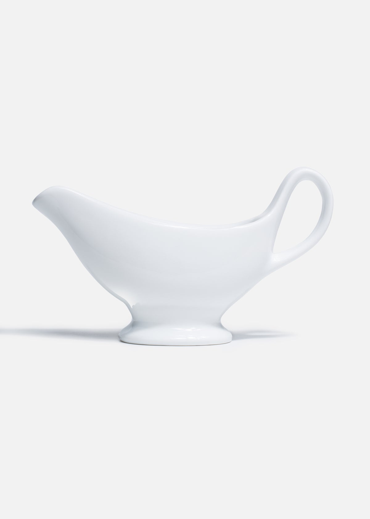 Salsera de porcelana blanca El Genio 160 ml — imagen de producto, vista 1