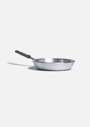 Sartén profesional de aluminio pulido plata Luxe. Premium Ø 10" (25 cm) y 12" (30 cm) — imagen de producto