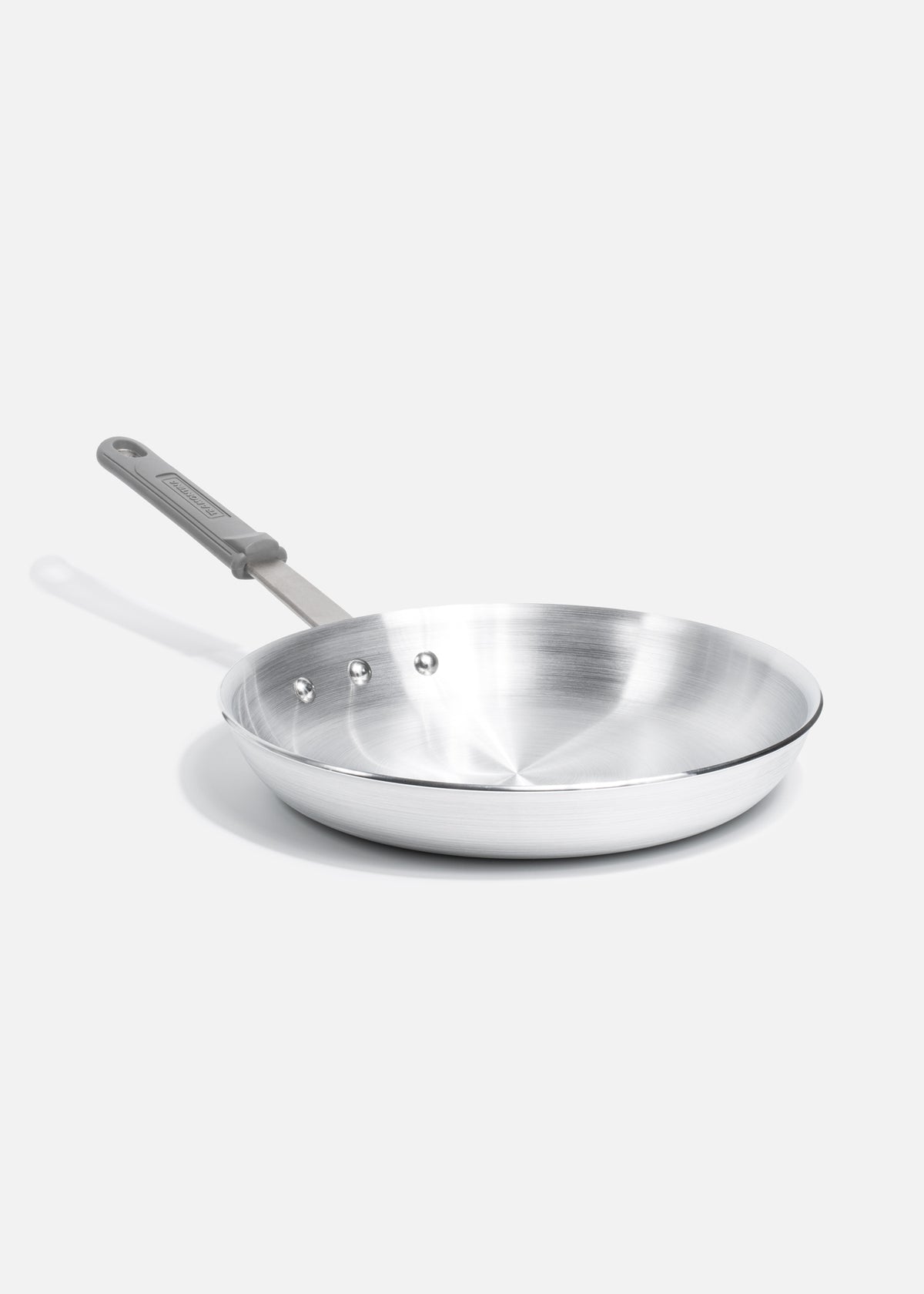 Sartén profesional de aluminio pulido plata Luxe. Premium Ø 10" (25 cm) y 12" (30 cm) — imagen de producto, vista 8