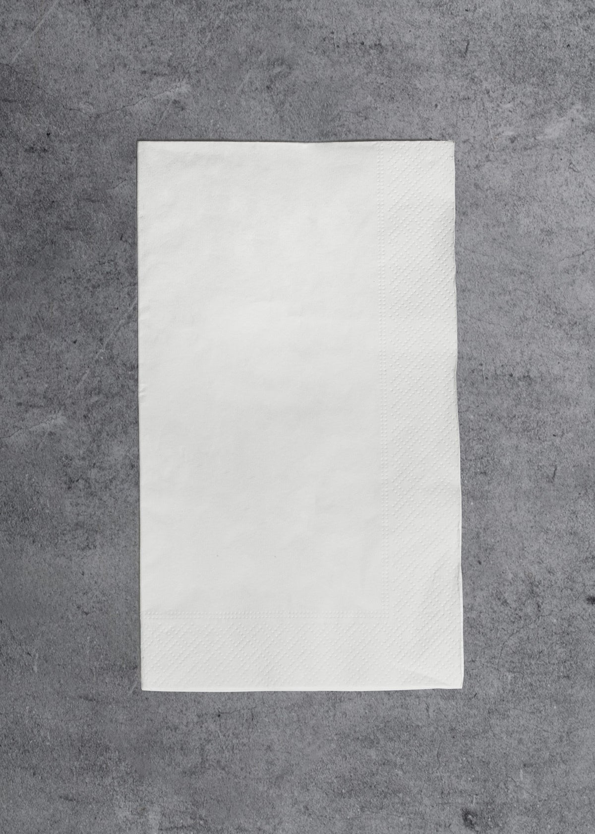 Servilleta desechable blanca doble de lujo personalizada 1 o 2 tintas 42x25 cm — imagen de producto