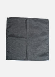 Servilleta de tela (100% poliéster) con bastilla negro Lino Ginebra 45x45 cm — imagen de producto