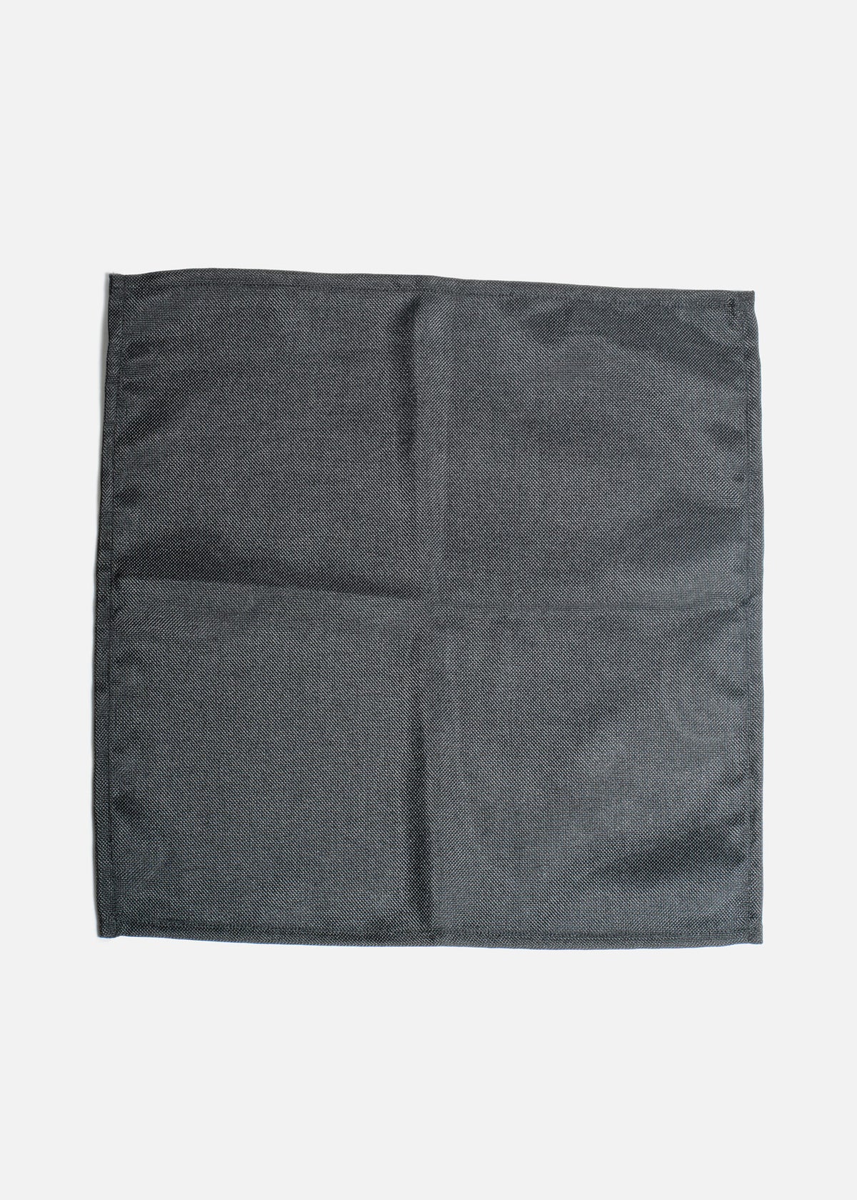 Servilleta de tela (100% poliéster) con bastilla negro Lino Ginebra 45x45 cm — imagen de producto