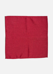 Servilleta de tela (100% poliéster) con bastilla roja Ginebra 45x45 cm — imagen de producto