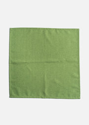 Servilleta de tela (100% poliéster) con bastilla verde aguacate Super Venecia 45x45 cm — imagen de producto