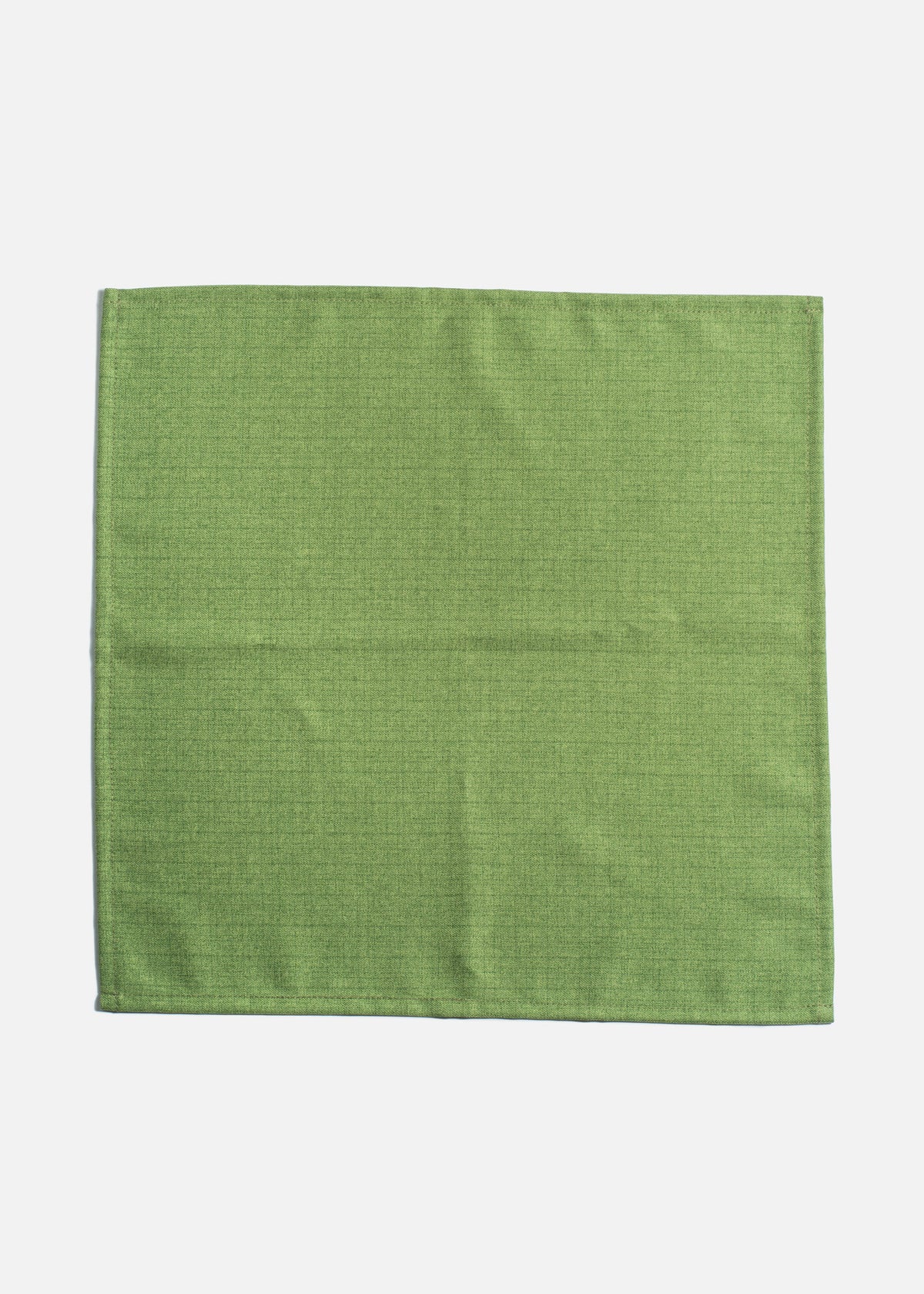Servilleta de tela (100% poliéster) con bastilla verde aguacate Super Venecia 45x45 cm — imagen de producto