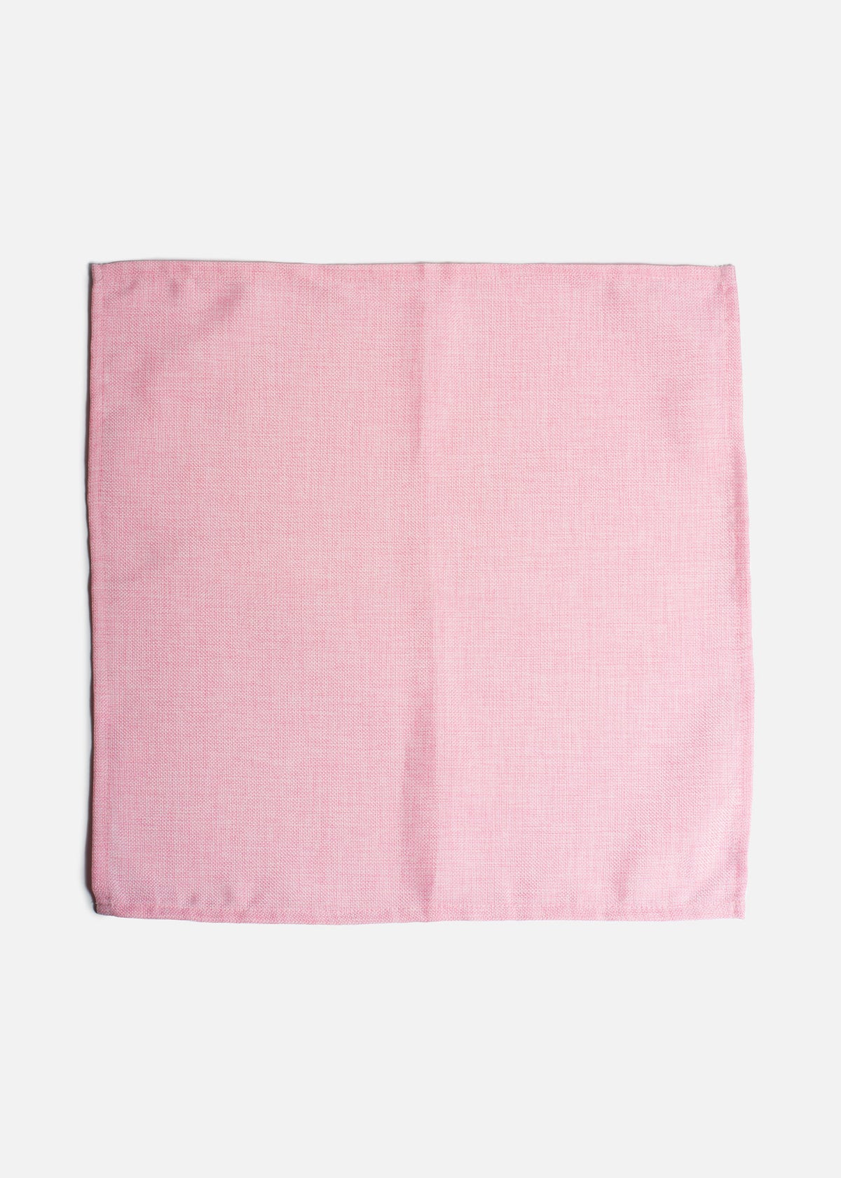 Servilletas de tela (100% poliéster) con bastilla rosa Lino Ginebra 45x45 cm — imagen de producto