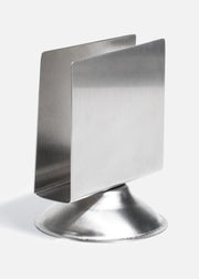 Servilletero de acero inoxidable plata Essentials 11.5x10x2.5 cm — imagen de producto