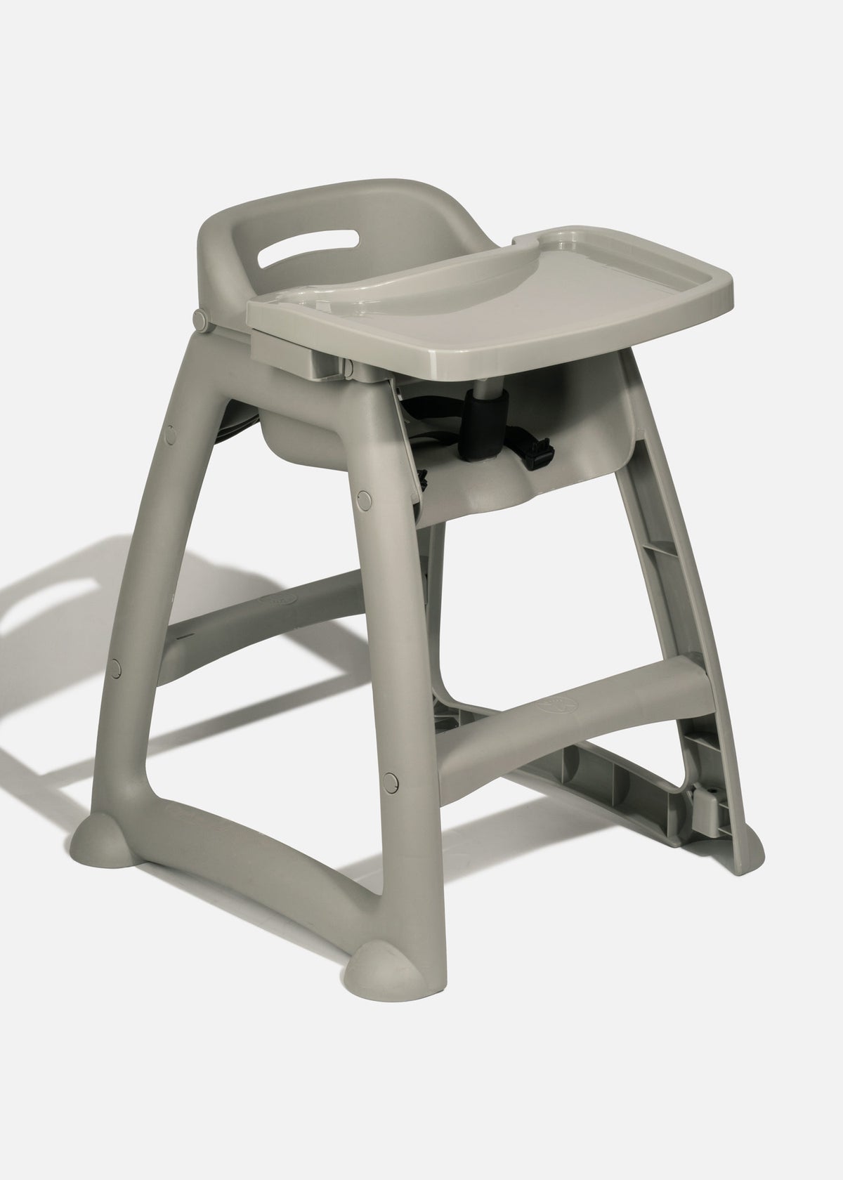 Silla periquera de polipropileno gris sin ruedas para restaurante y uso domestico 71 cm — imagen de producto