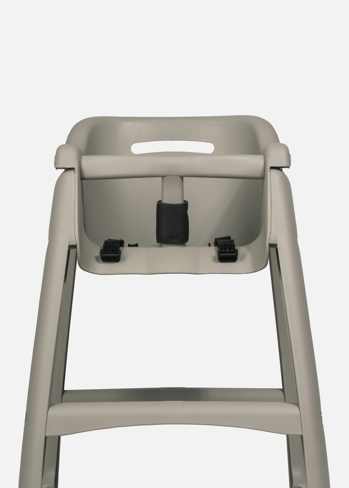 Silla periquera de polipropileno gris sin ruedas para restaurante y uso domestico 71 cm — imagen de producto