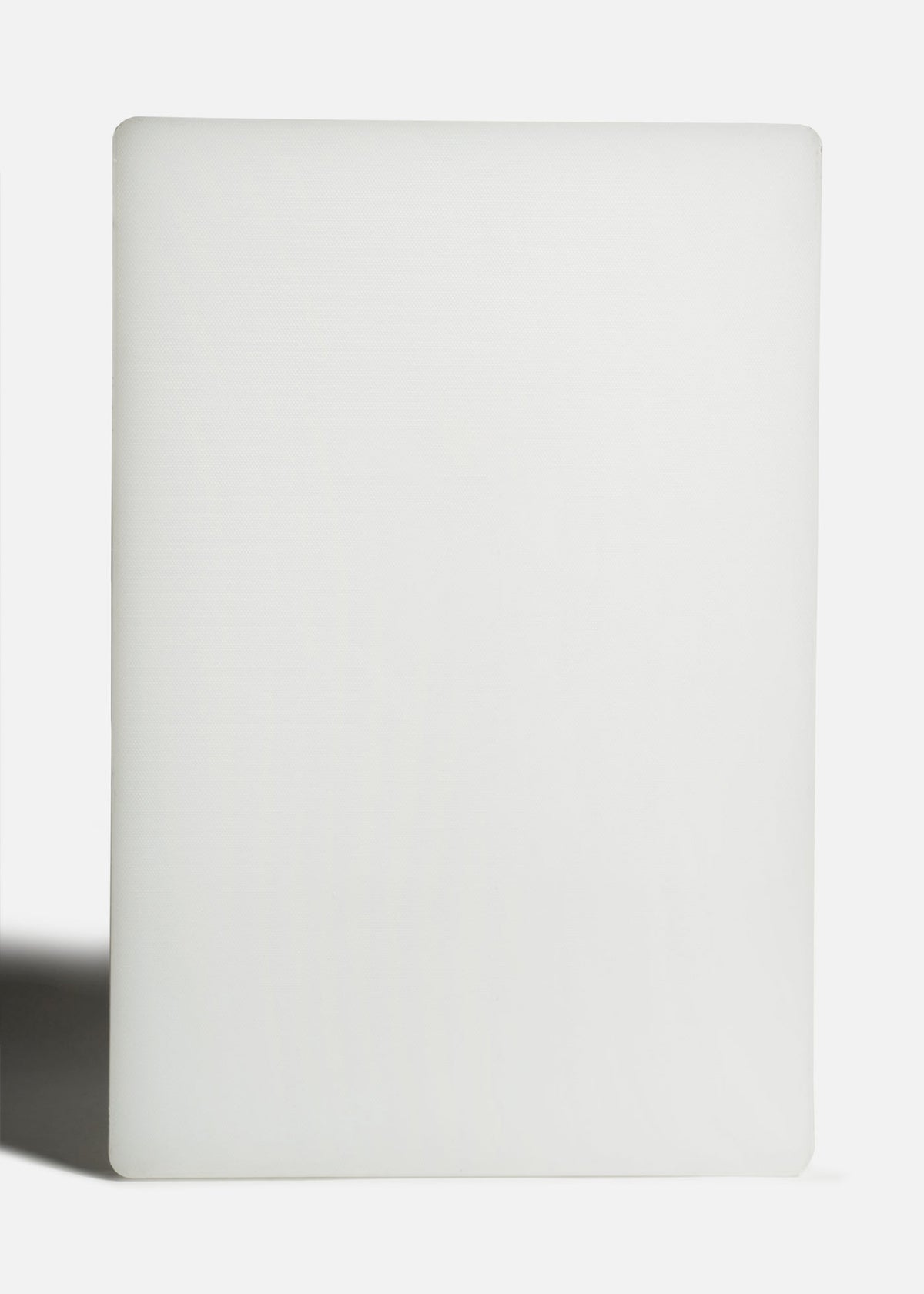 Tabla para picar de cocina de plástico blanco NSF 45x30x2.54 cm — imagen de producto, vista 1