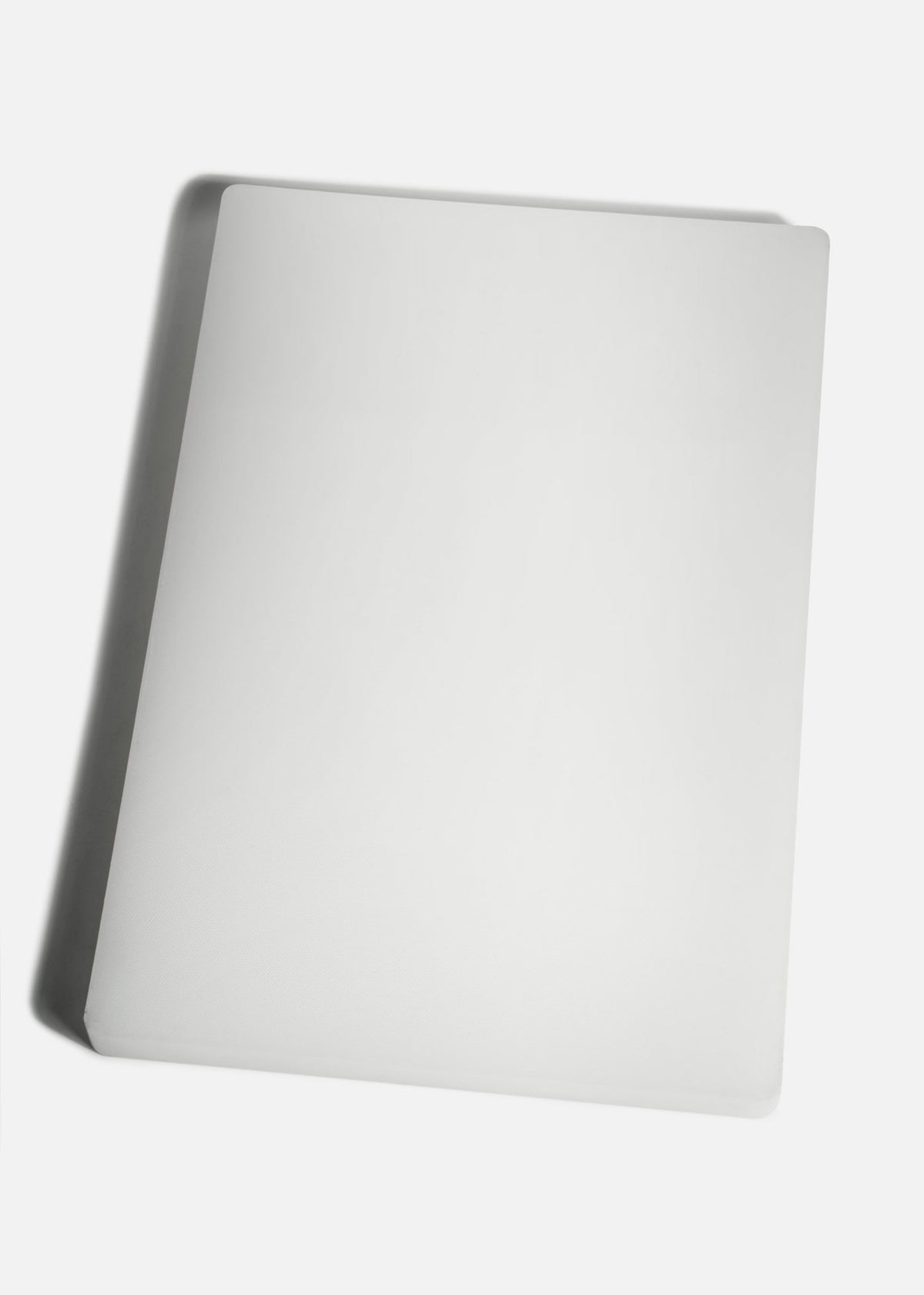 Tabla para picar de cocina de plástico blanco NSF 45x30x2.54 cm — imagen de producto, vista 3