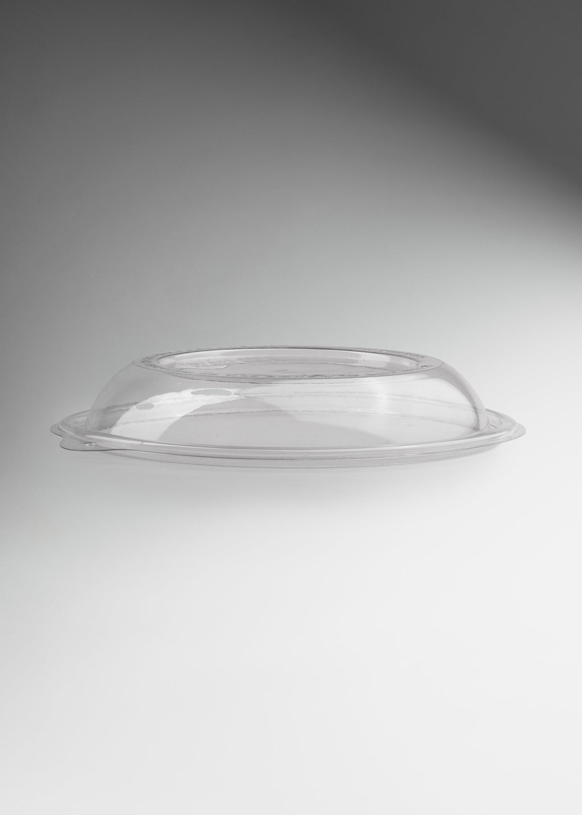 Tapa de plástico (PET) transparente para bowl de ensalada de 24, 32 y 48 oz — imagen de producto