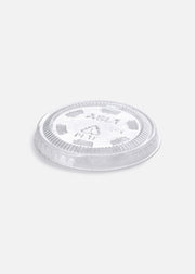 Tapa de plástico / polipropileno transparente para vaso desechable Souffle 1 oz — imagen de producto